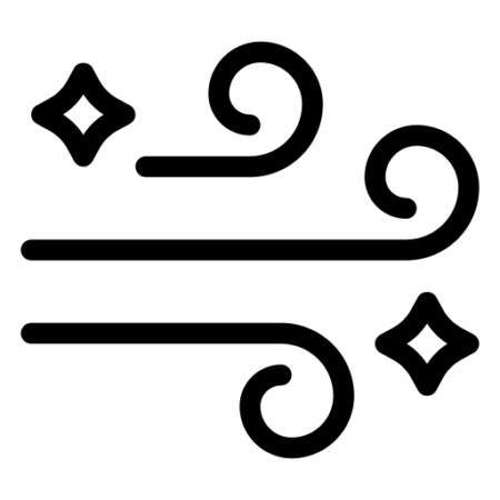 Attic ventilation system icon