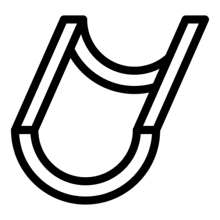 Gutter cleaning and installation icon
