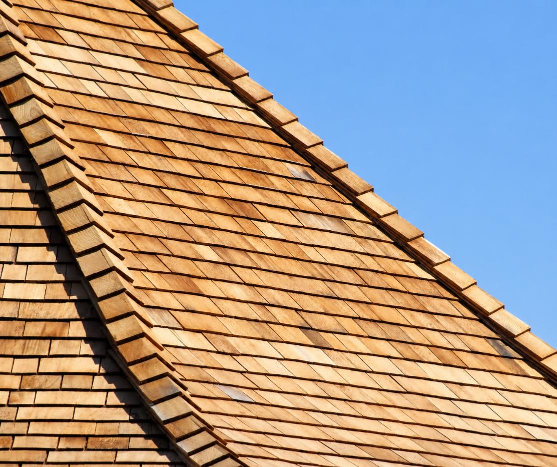 Completed residential roof installed by Tip Top Roofing